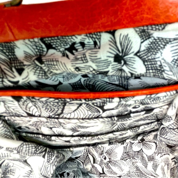 Hobo International Leather Handbag Orange - Picture 11 of 11